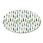 Christmas tree Oval Magnet Front