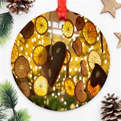 Lemon-slices Ornament (Round)