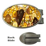 Lemon-slices Money Clips (Oval)  Front