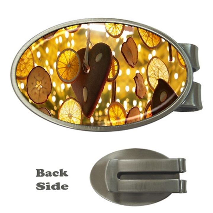 Lemon-slices Money Clips (Oval) 