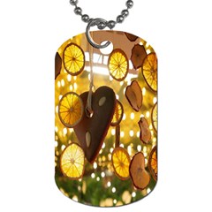 Lemon-slices Dog Tag (one Side) by nate14shop