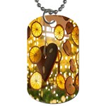 Lemon-slices Dog Tag (One Side) Front