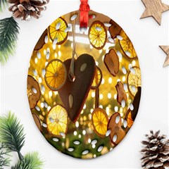 Lemon-slices Ornament (Oval Filigree)