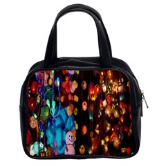 Lighting Classic Handbag (two Sides) by nate14shop