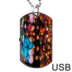 Lighting Dog Tag Usb Flash (one Side) by nate14shop