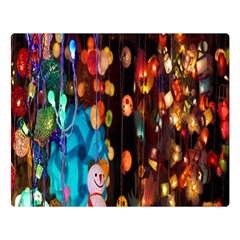 Lighting Double Sided Flano Blanket (large)  by nate14shop