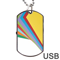 Paper Dog Tag Usb Flash (one Side) by nate14shop