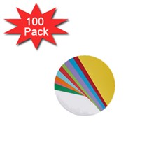 Paper 1  Mini Buttons (100 Pack)  by nate14shop