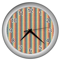 Digitalart Wall Clock (silver) by Sparkle