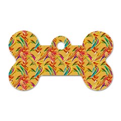 Pattern- B 001 Dog Tag Bone (two Sides)