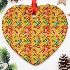 Pattern- B 001 Heart Ornament (two Sides) by nate14shop