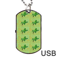 Phone-wallpaper-002 Dog Tag Usb Flash (one Side) by nate14shop