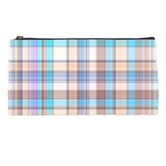 Plaid Pencil Case by nate14shop