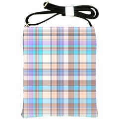 Plaid Shoulder Sling Bag