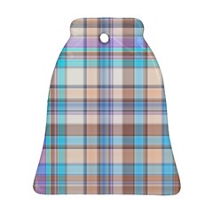 Plaid Ornament (bell) by nate14shop