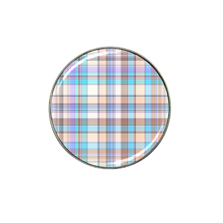 Plaid Hat Clip Ball Marker (4 pack)