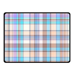 Plaid Double Sided Fleece Blanket (small)  by nate14shop