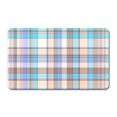 Plaid Magnet (rectangular) by nate14shop