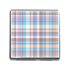 Plaid Memory Card Reader (square 5 Slot) by nate14shop