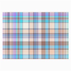 Plaid Large Glasses Cloth (2 Sides) by nate14shop