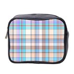 Plaid Mini Toiletries Bag (Two Sides) Front