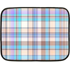 Plaid Double Sided Fleece Blanket (mini)  by nate14shop