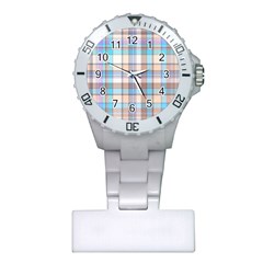 Plaid Plastic Nurses Watch by nate14shop