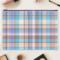 Plaid Cosmetic Bag (xxxl) by nate14shop