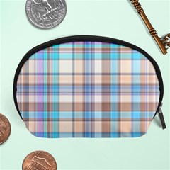 Plaid Accessory Pouch (large) by nate14shop