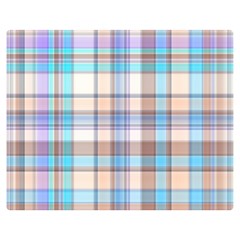 Plaid Double Sided Flano Blanket (medium)  by nate14shop