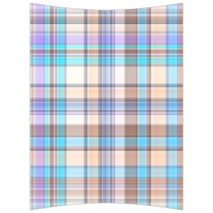 Plaid Back Support Cushion by nate14shop