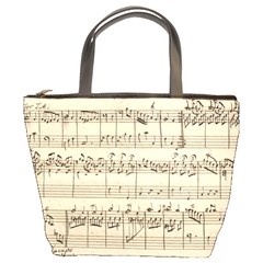 Print-musical Bucket Bag by nate14shop