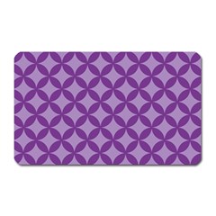 Purple-background Magnet (rectangular) by nate14shop