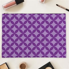 Purple-background Cosmetic Bag (xxl) by nate14shop