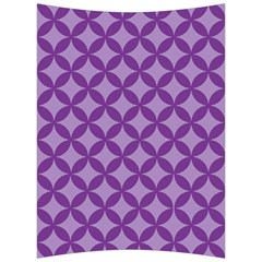 Purple-background Back Support Cushion by nate14shop