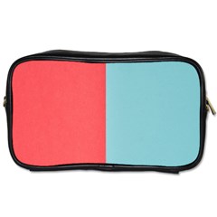 Red-two Calor Toiletries Bag (one Side) by nate14shop