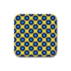 Rosette Rubber Coaster (square) by nate14shop