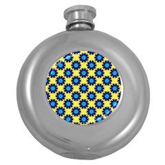 Rosette Round Hip Flask (5 Oz) by nate14shop