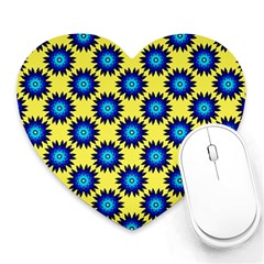 Rosette Heart Mousepads by nate14shop