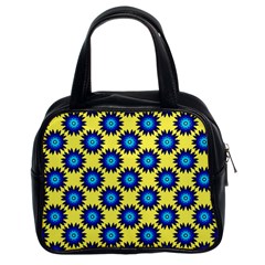 Rosette Classic Handbag (two Sides) by nate14shop