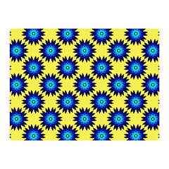 Rosette Double Sided Flano Blanket (mini)  by nate14shop