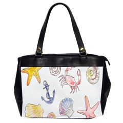 Sea-b 001 Oversize Office Handbag (2 Sides) by nate14shop