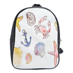 Sea-b 001 School Bag (large) by nate14shop