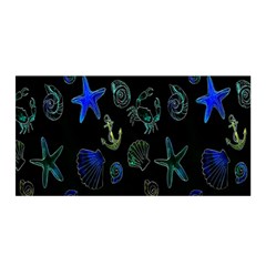 Sea-b 003 Satin Wrap 35  X 70  by nate14shop