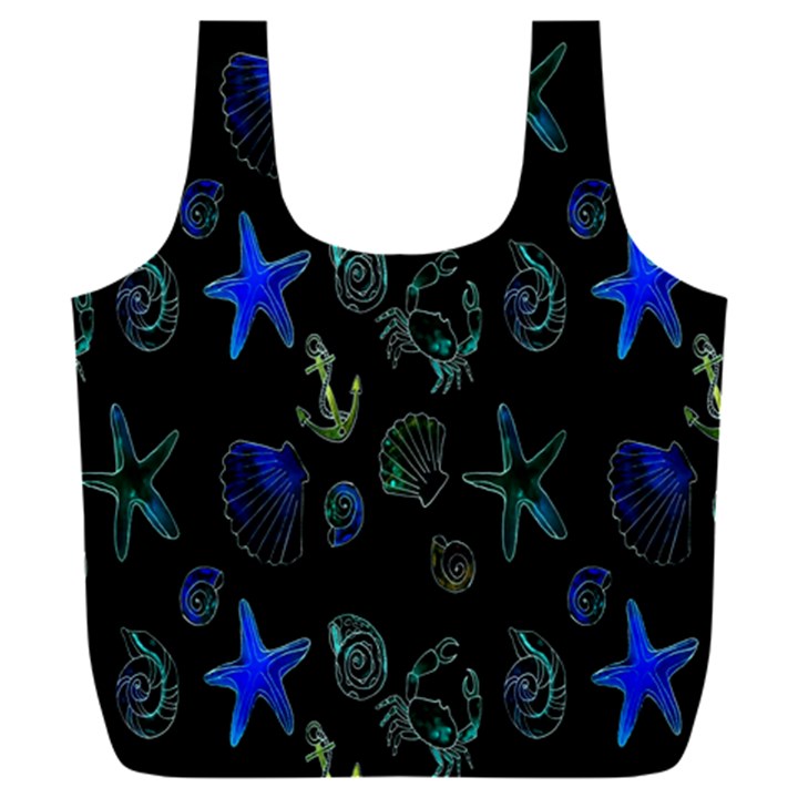 Sea-b 003 Full Print Recycle Bag (XXL)