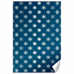 Snowflakes 001 Canvas 24  X 36 