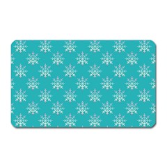 Snowflakes 002 Magnet (rectangular) by nate14shop