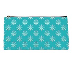 Snowflakes 002 Pencil Case by nate14shop