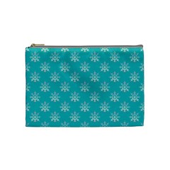 Snowflakes 002 Cosmetic Bag (medium) by nate14shop