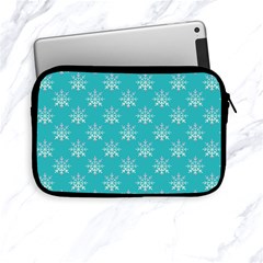 Snowflakes 002 Apple Ipad Mini Zipper Cases by nate14shop